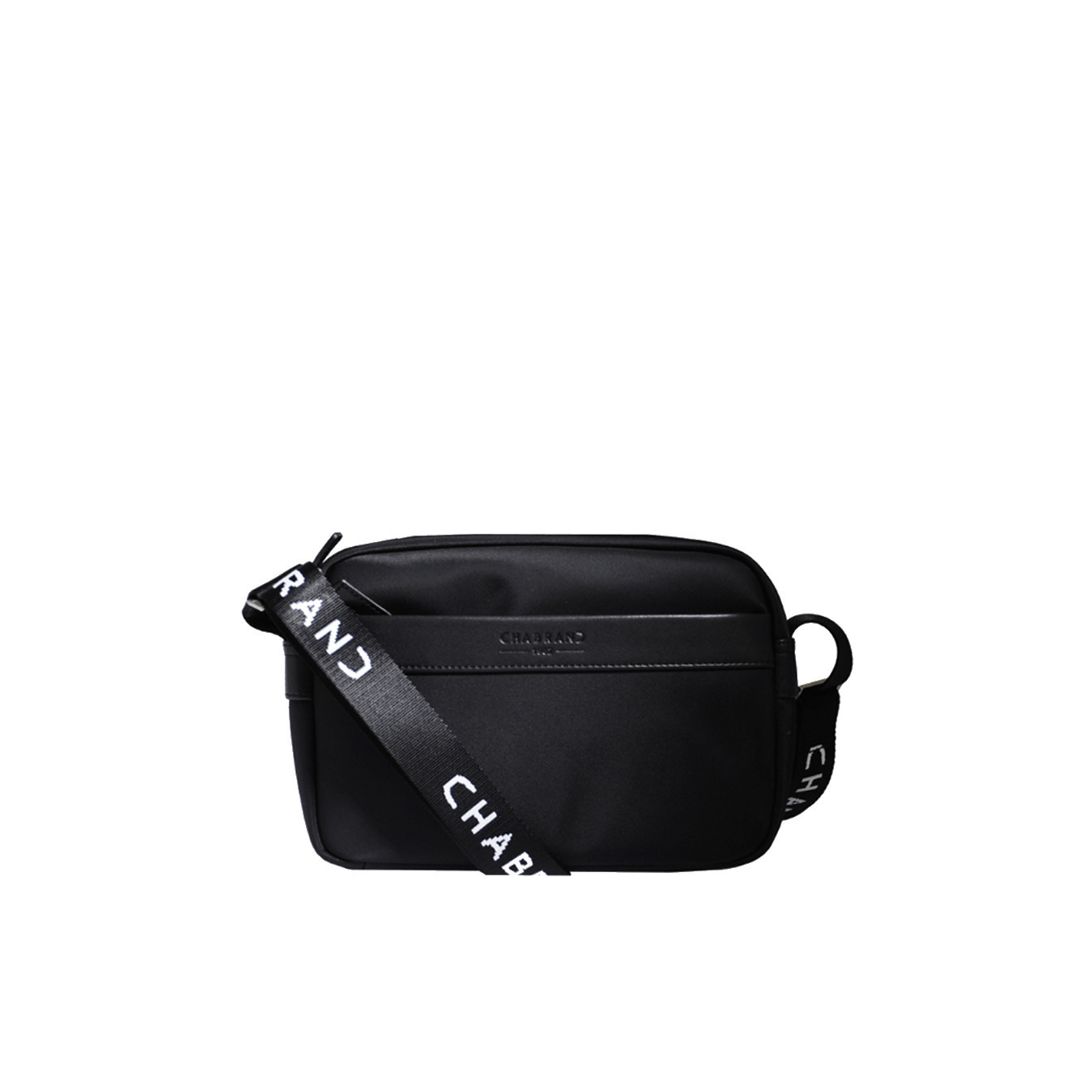 Chabrand Saint Antoine Mini-bag for men 81039 Black and white