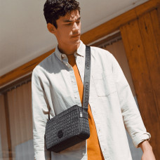 Chabrand Prado Men's Satchel 84239 Black