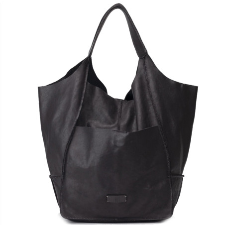 Biba Homer Tote Bag HOM1L Negro