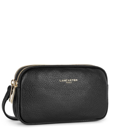 Lancaster Dune Double Pouch 129-30 Black