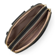 Lancaster Dune Double Pouch 129-30 Black
