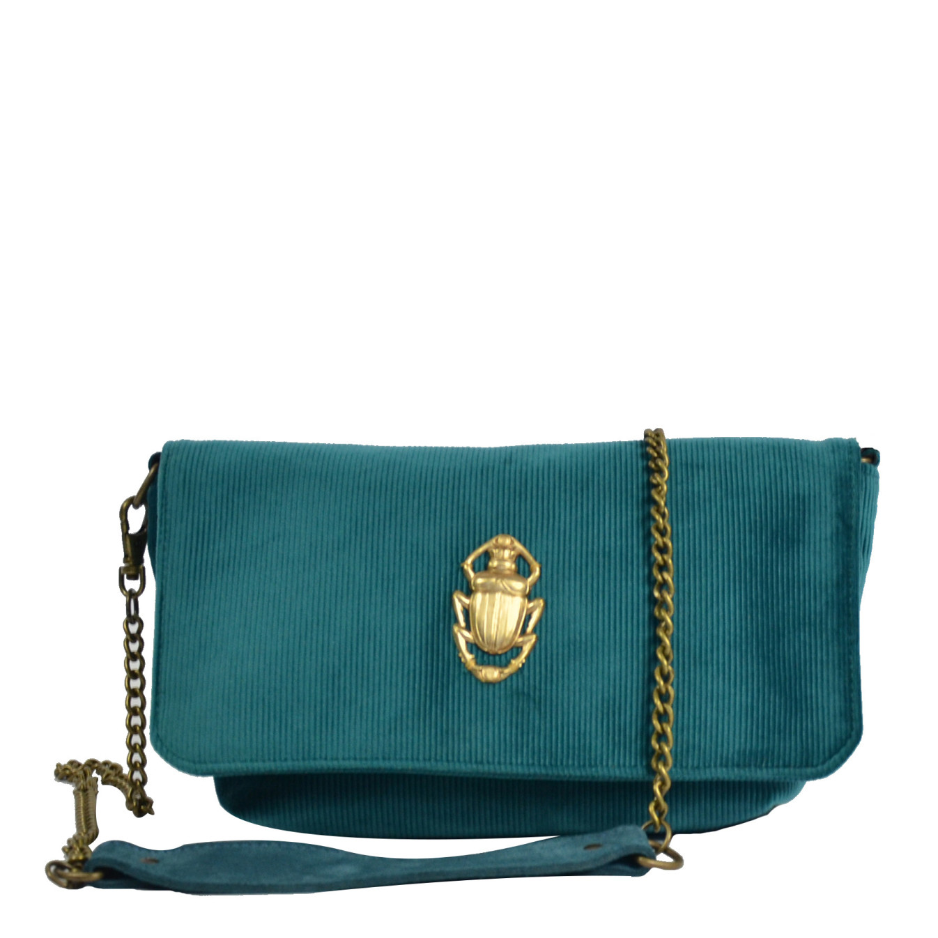 Sous Les Pavés Baguette Maï Taï Velvet Bag