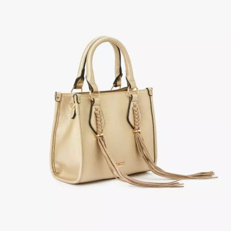 Lollipops Malawi Small Gold Handbag