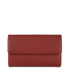 Lancaster Foulonne Double Companion Wallet 170-22 Carmine