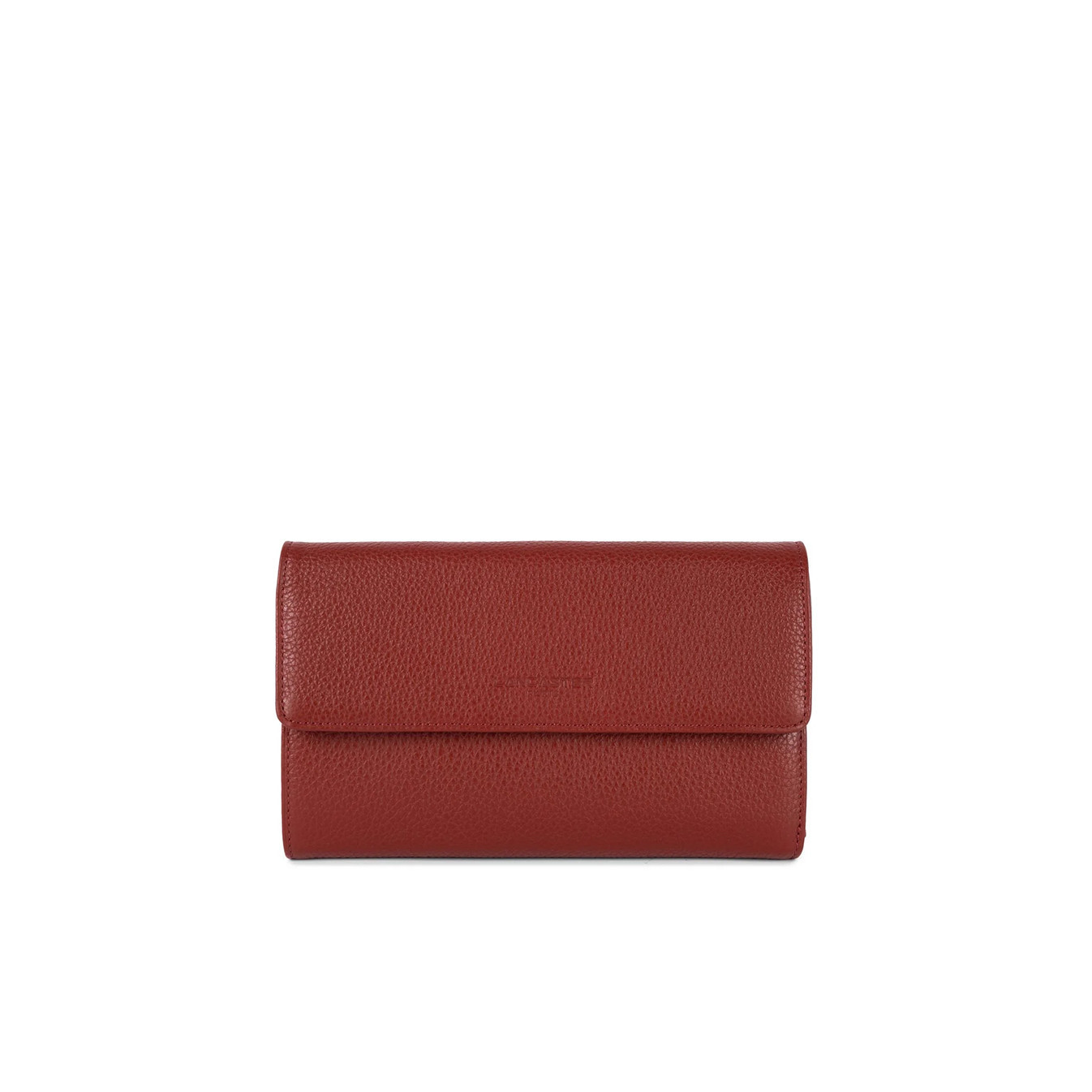Lancaster Foulonne Double Companion Wallet 170-22 Carmine
