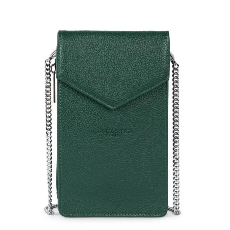 Lancaster Foulonne Smartphone Leather Pouch 170-27 Dark Green