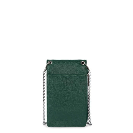 Lancaster Foulonne Smartphone Leather Pouch 170-27 Dark Green