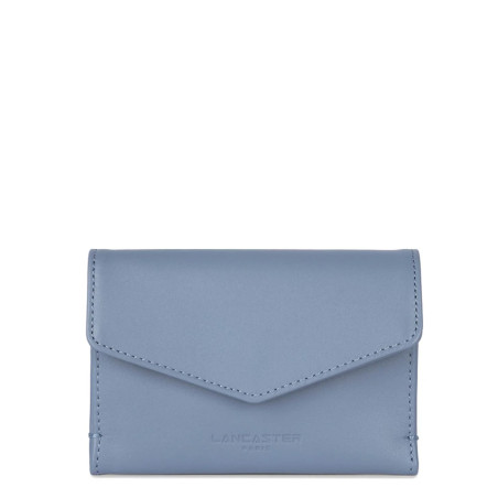 Lancaster Paris Card Holder 131-028 Stone Blue