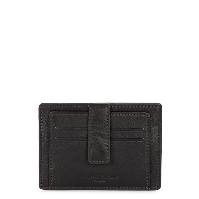 Lancaster Soft Vintage Men's Card Holder 120-41 Brown
