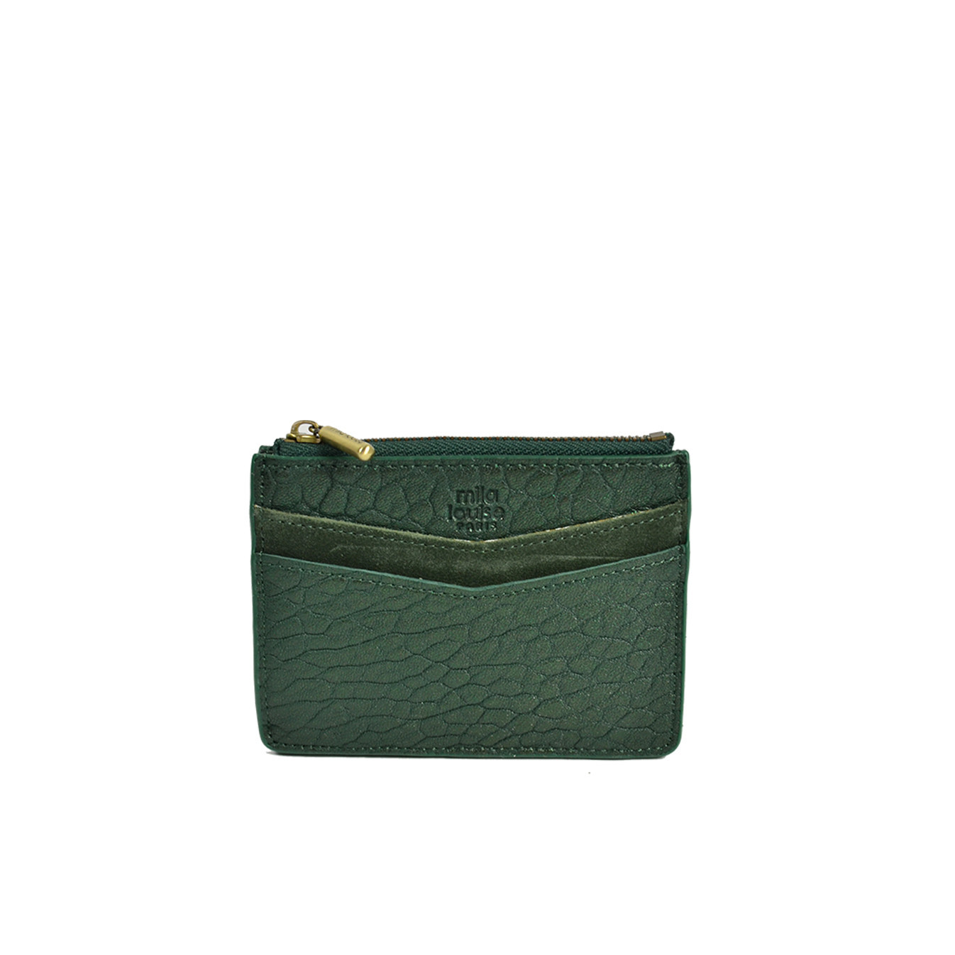 Mila Louise Rolae J Card Holder and Cards Taiga Green
