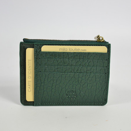 Mila Louise Rolae J Card Holder and Cards Taiga Green