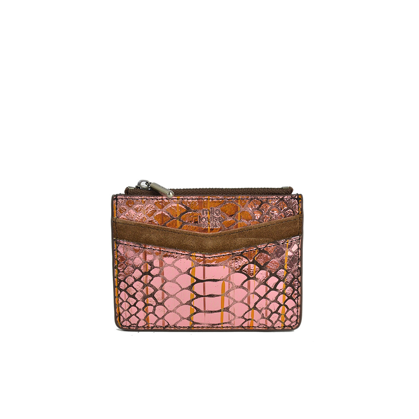 Mila Louise Rolae K Wallet and Card Holder Chestnut