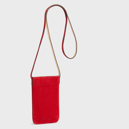 Gerard Darel Ladyphone Smartphone Pouch Leather Opera