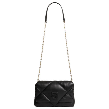 Gérard Darel Le Fanny Crossbody Premium Quilted Black Leather Bag