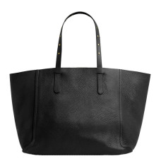 Gérard Darel Simple 2 Tote Bag Grainy Leather Black/Gold