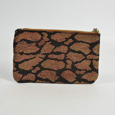 Mila Louise Poch GF Bag and Coin Purse PM Camel