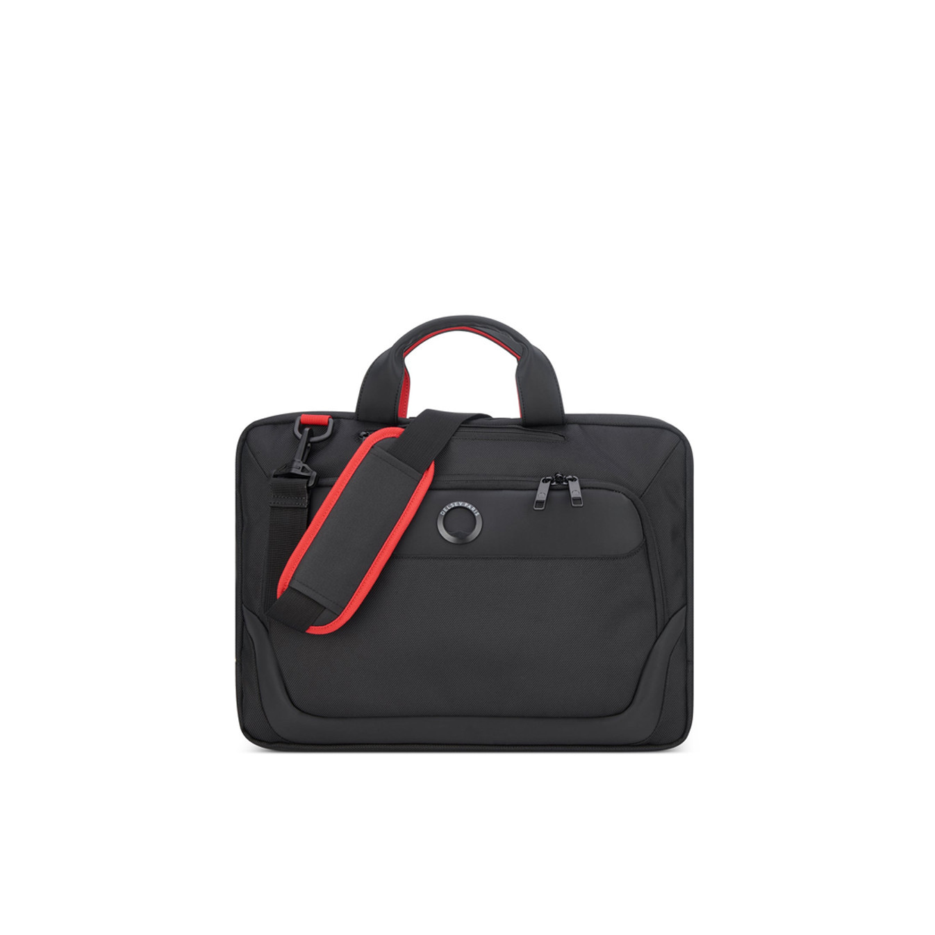 Delsey Parvis Plus Multifunction Laptop Bag Black