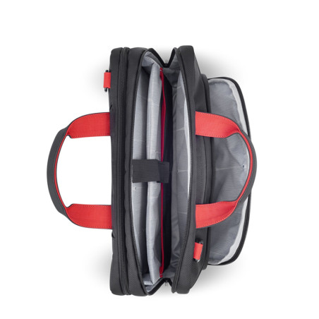 Delsey Parvis Plus Multifunction Laptop Bag Black