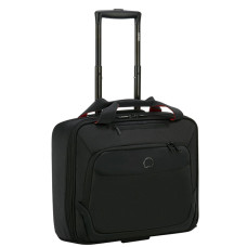 Delsey Parvis Plus Multifunction Wheeled Laptop Bag Black