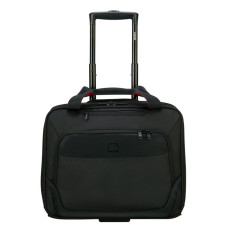 Delsey Parvis Plus Multifunction Wheeled Laptop Bag Black
