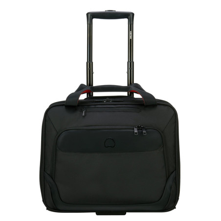 Delsey Parvis Plus Multifunction Wheeled Laptop Bag Black