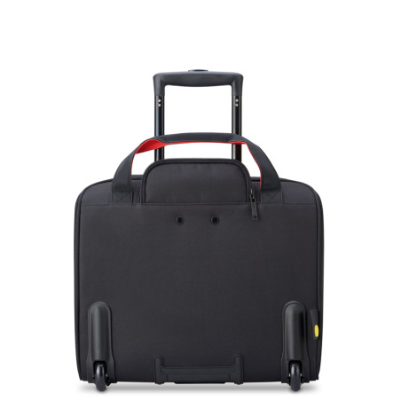 Delsey Parvis Plus Multifunction Wheeled Laptop Bag Black