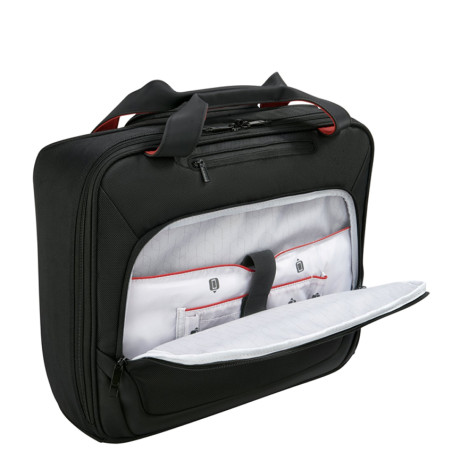 Delsey Parvis Plus Multifunction Wheeled Laptop Bag Black