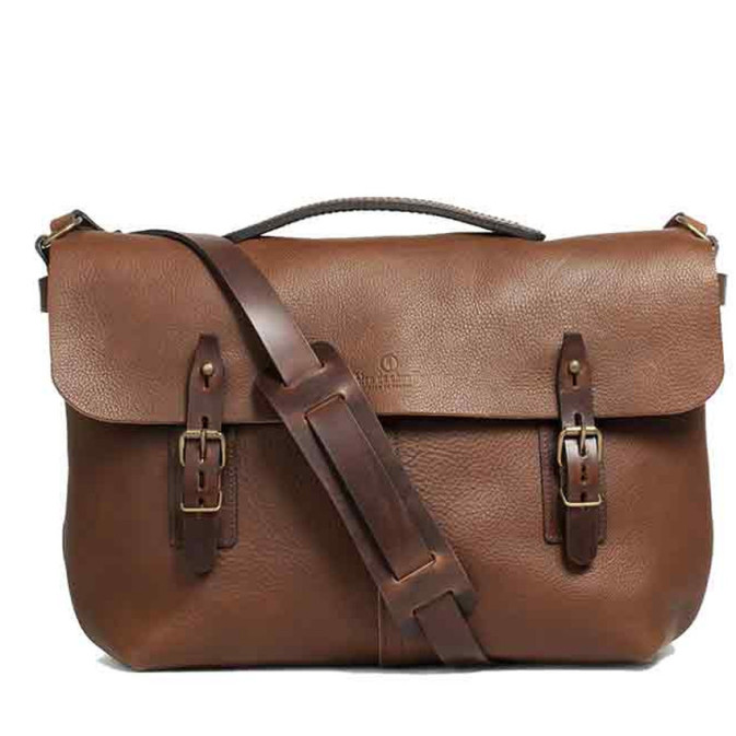Bleu de Chauffe Besace Bag Lucien Brun Amber