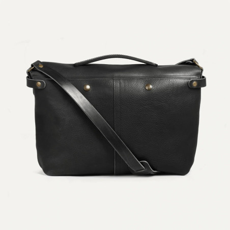 Bleu de Chauffe Besacke Bag Noir Lucien