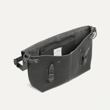 Bleu de Chauffe Besacke Bag Noir Lucien