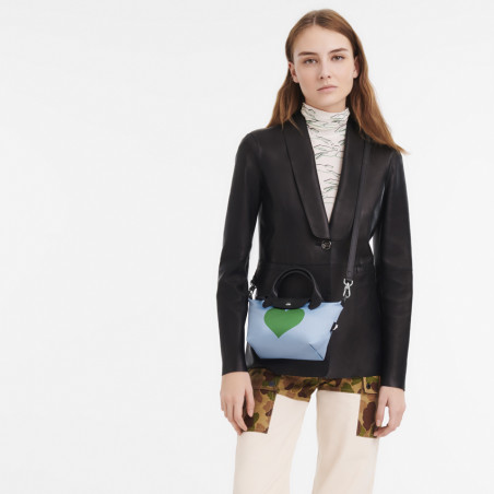 Longchamp Le Pliage Collection Handbag XS Grass Sky