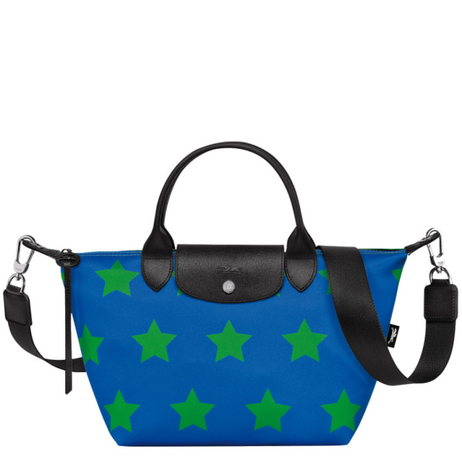Longchamp Le Pliage Collection Handbag S Cobalt Lawn
