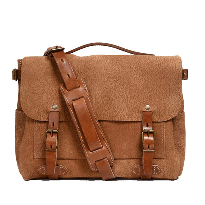 Bleu de Chauffe Sac Postier Eclair M Camel