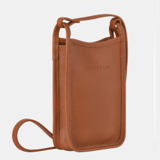 Longchamp Le Foulonné Etui téléphone Caramel 3/4