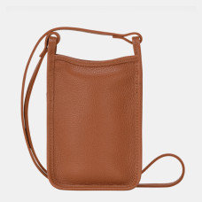 Longchamp Le Foulonné Etui téléphone Caramel dos