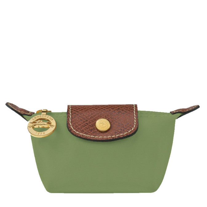 Longchamp Le Pliage Original Coin Purse Lichen