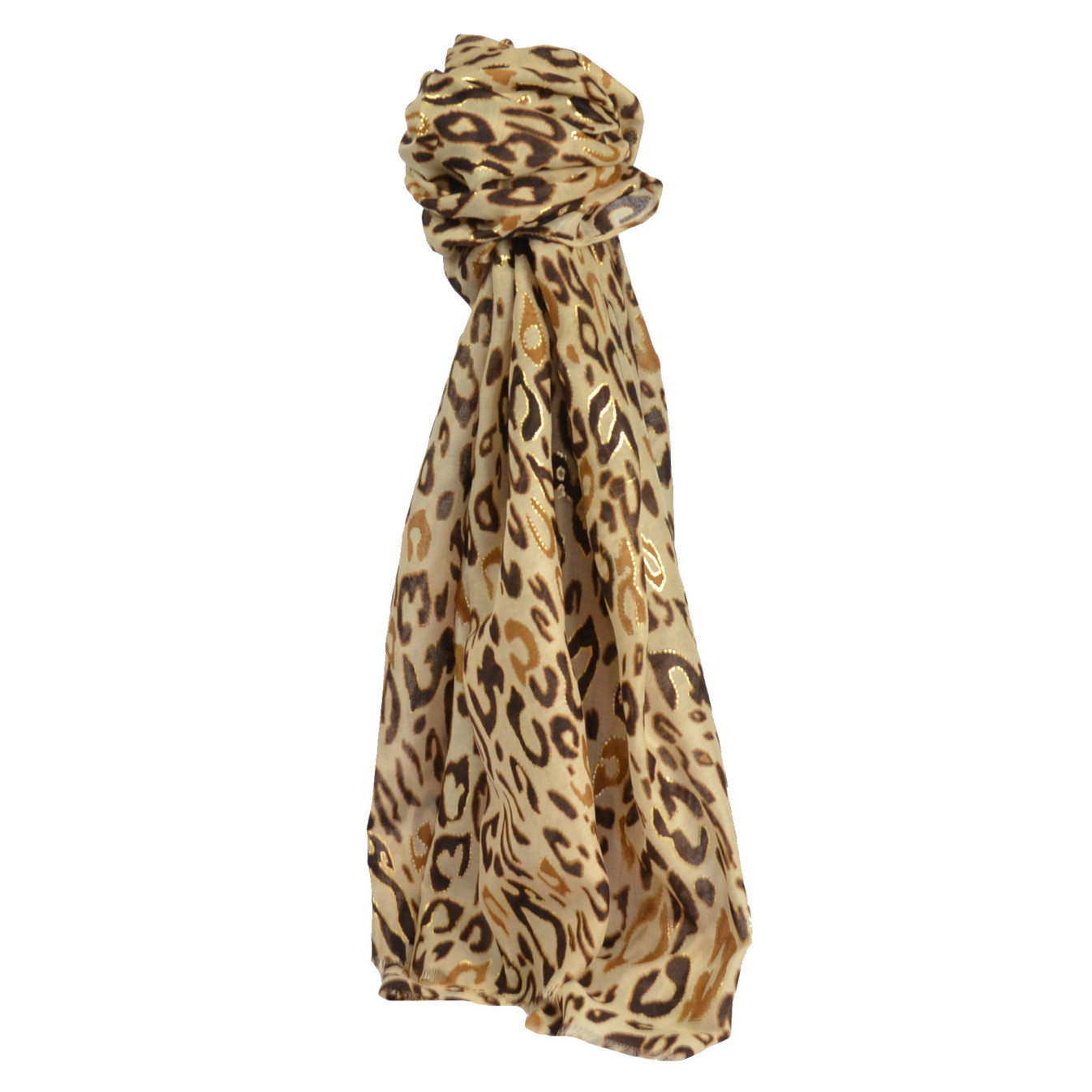 Farfouillette Kinshasa Leopard Beige Scarf