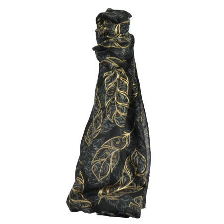 Farfouillette Pamporovo Black Feather Scarf