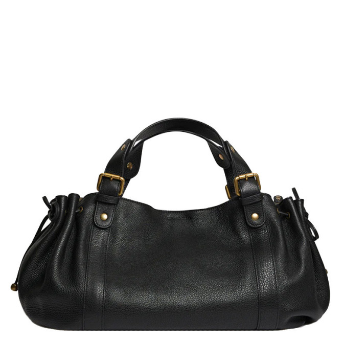 Gérard Darel The 24 Hours Handbag D-light Black and Gold