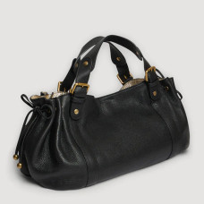 Gérard Darel The 24 Hours Handbag D-light Black and Gold
