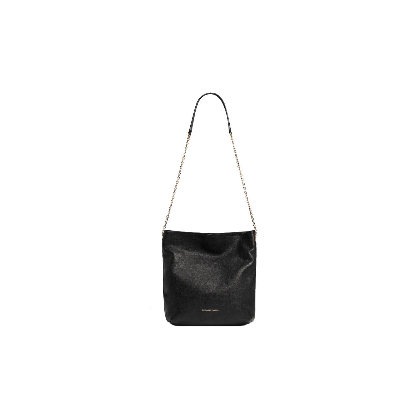 Gérard Darel Le Charlotte Hobo Sac Premium Leather Black