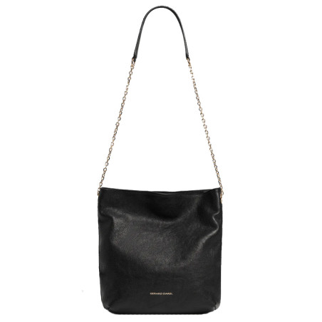 Gérard Darel Le Charlotte Hobo Sac Premium Leather Black