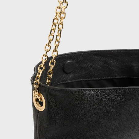 Gérard Darel Le Charlotte Hobo Sac Premium Leather Black