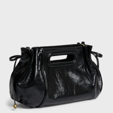 Gérard Darel Le Mini Dany Frosted Leather Effect Black