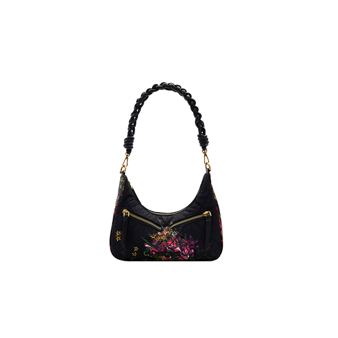 Desigual Yenes Padded Trolley Bag Fuchsia