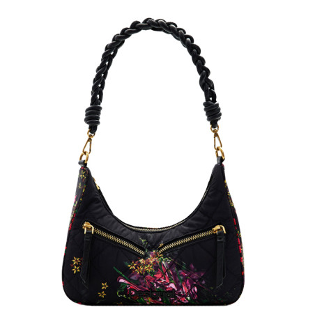 Desigual Yenes Padded Trolley Bag Fuchsia