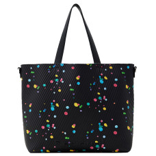 Desigual Splatter Shopping gouttes arty noir