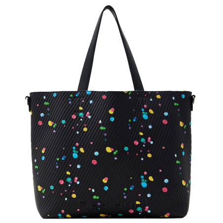 Desigual Splatter Shopping gouttes arty noir