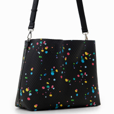 Desigual Splatter Shopping arty black drops