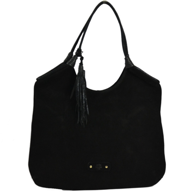 Mila Louise Poldy V Hobo Black Bag